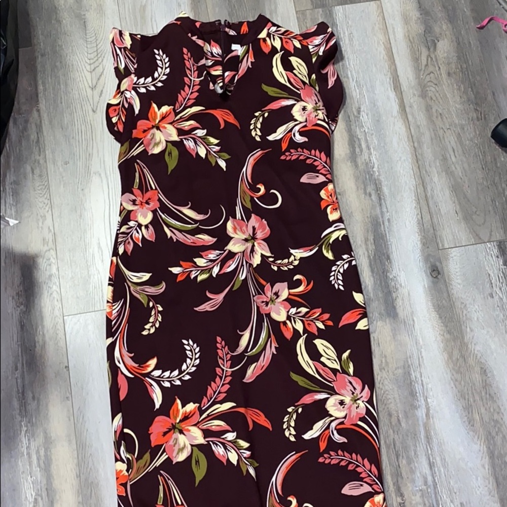 Floral mid length dress from NY & Co.